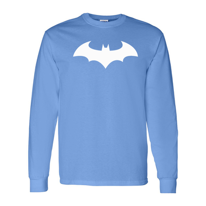 Men's Batman Gildan Heavy Cotton Long Sleeve T-Shirt