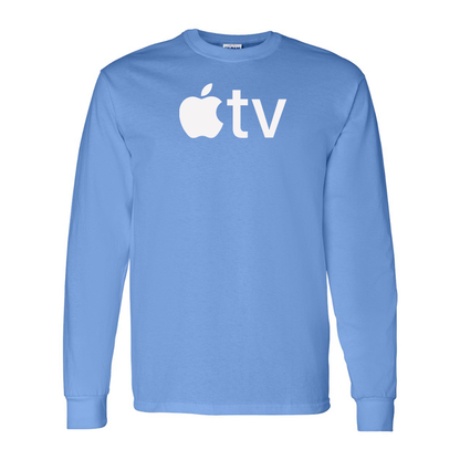 Men's Apple TV  Gildan Heavy Cotton Long Sleeve T-Shirt