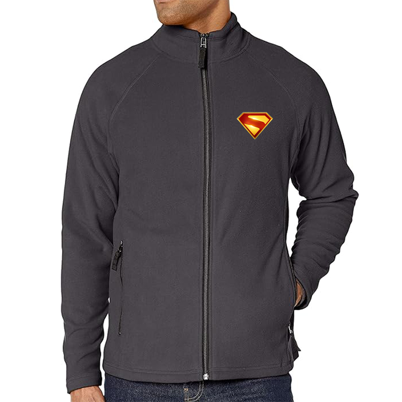 Men's Superman 2025 Clique Summit Full-Zip Microfleece