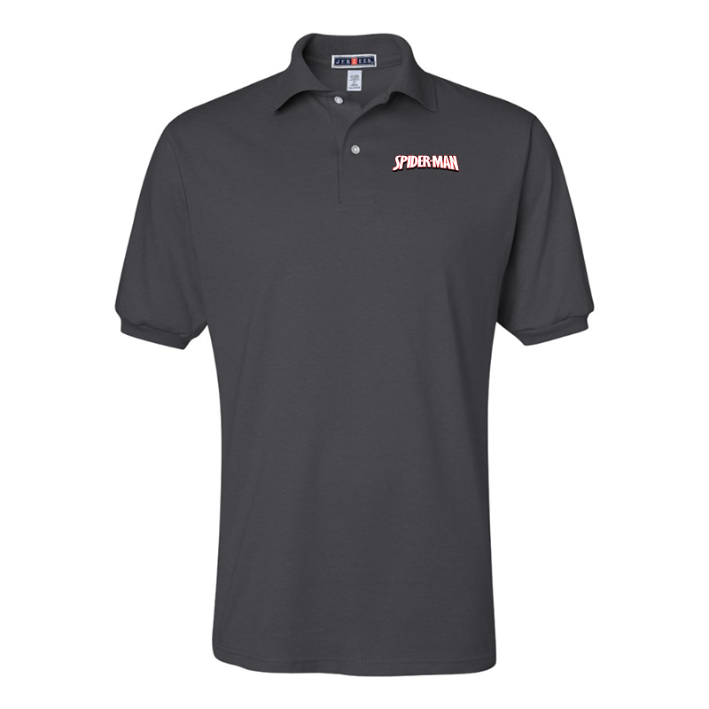 Men's Spider Man JERZEES  SpotShield Polo