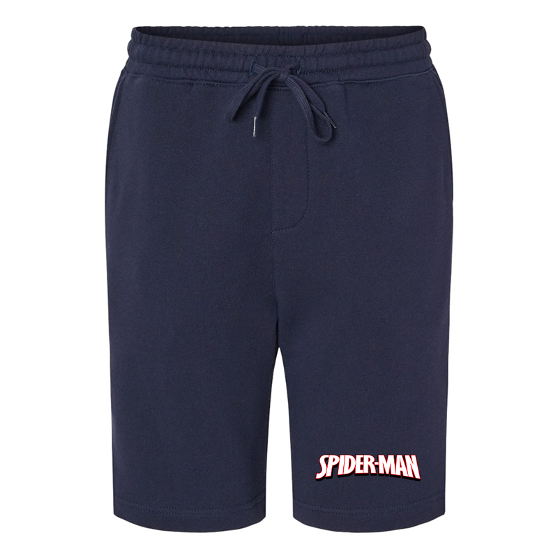 Men's Spider Man Independent Trading Co Midweight Fleece Shorts