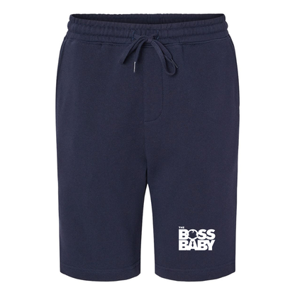 Men's Boss Baby  Independent Trading Co Midweight Fleece Shorts