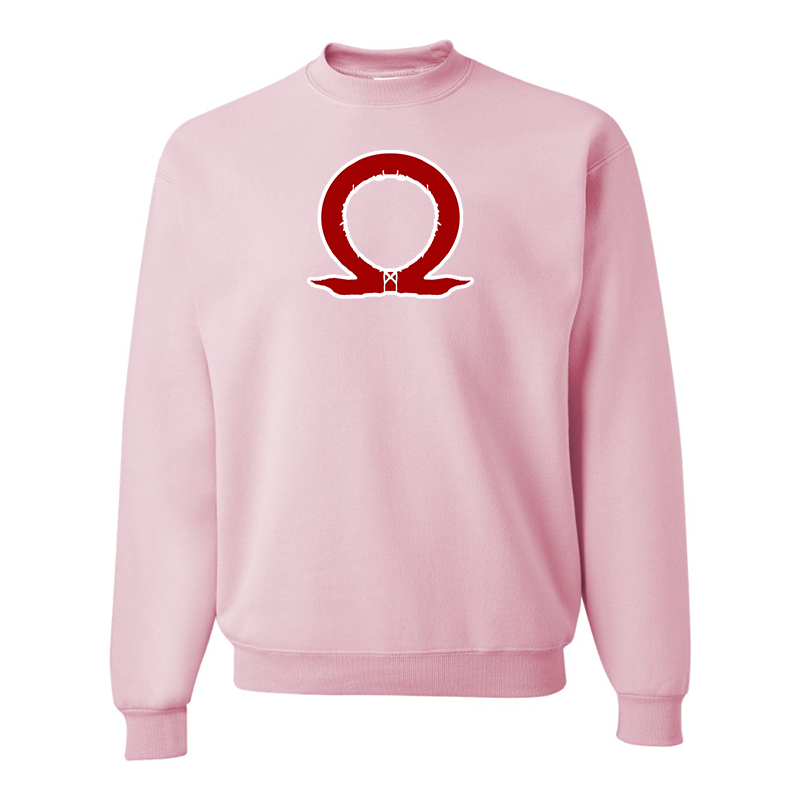 Men's God Of War JERZEES NuBlend Crewneck Sweatshirt