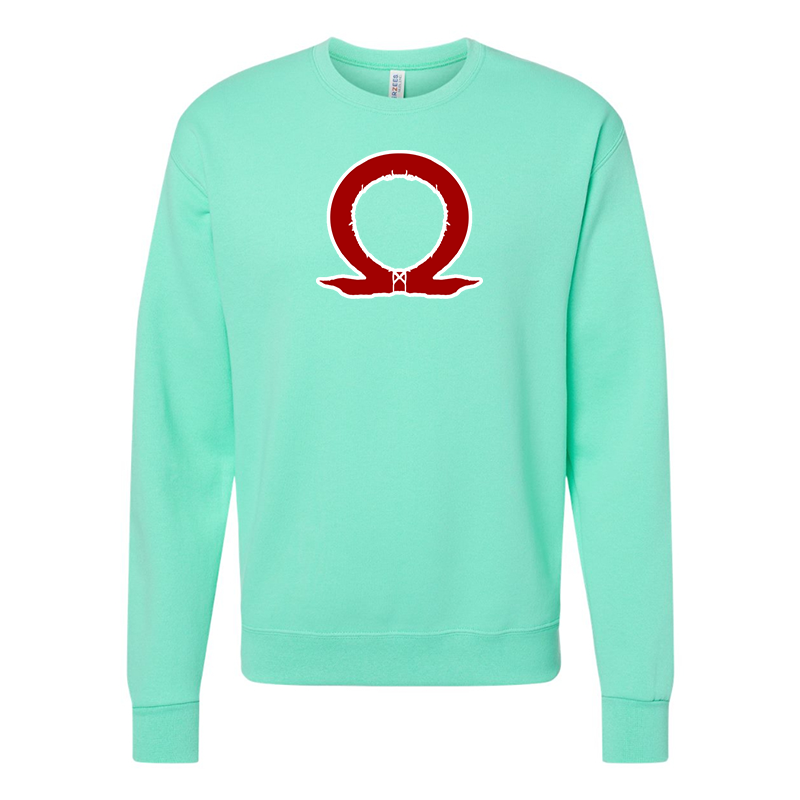 Men's God Of War JERZEES NuBlend Crewneck Sweatshirt