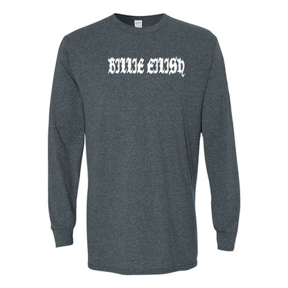 Men's Billie Eilish Gildan Heavy Cotton Long Sleeve T-Shirt