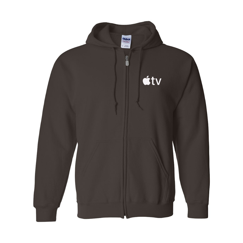 Men's Apple TV Gildan Heavy Blend Full-Zip Hooded Sweatshirt