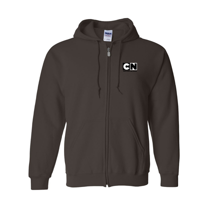 Men's Cartoon Network Gildan Heavy Blend Full-Zip Hooded Sweatshirt