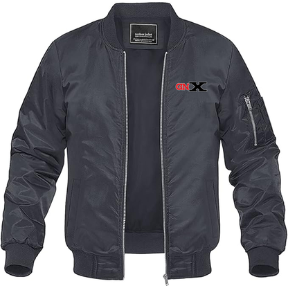 MAGNIVIT Men's GN X Lightweight Bomber Jacket Windbreaker Casual Fall Spring Outdoor Coat