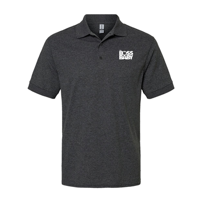 Men's Boss Baby Gildan Dry Blend Jersey Polo