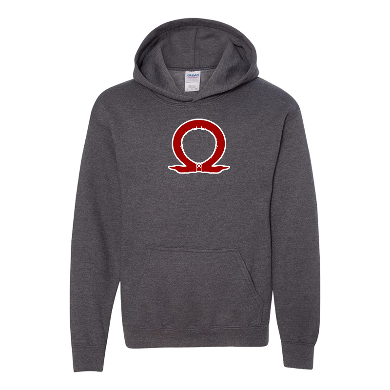 Youth's God Of War Gildan Heavy Blend Hooded Sweatshirt