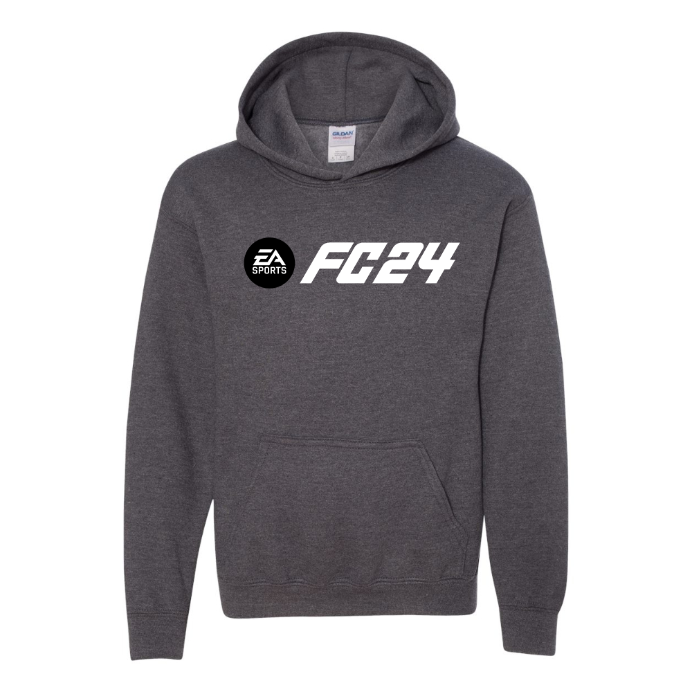 Youth's EA Sports FC 24  Gildan Heavy Blend Hooded Sweatshirt