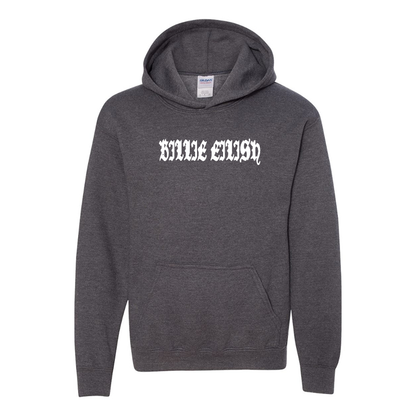 Youth's Billie Eilish Gildan Heavy Blend Hooded Sweatshirt