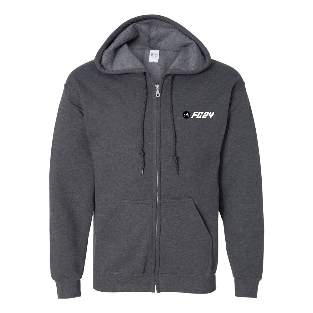 Men's EA Sports FC 24 Gildan Heavy Blend Full-Zip Hooded Sweatshirt