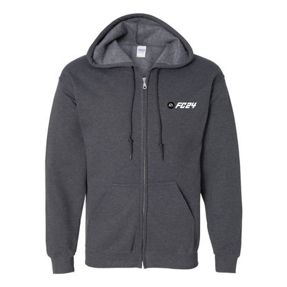 Men's EA Sports FC 24 Gildan Heavy Blend Full-Zip Hooded Sweatshirt