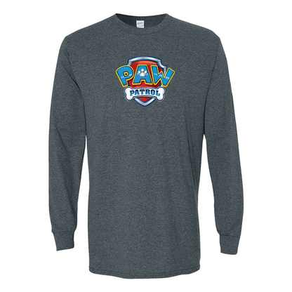 Men's Paw Patrol Gildan Heavy Cotton Long Sleeve T-Shirt