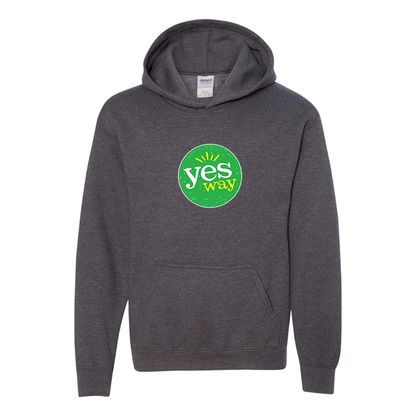 Youth's Yes Way  Gildan Heavy Blend Hooded Sweatshirt