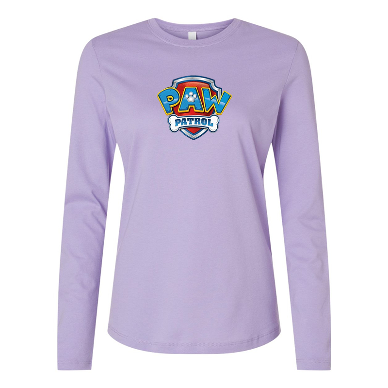 Women’s Paw Patrol  BELLA CANVAS Jersey Long Sleeve Tee