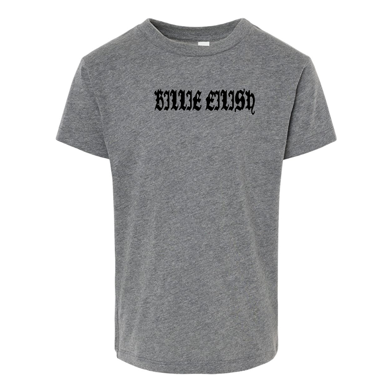 Billie Eilish BELLA  CANVAS Toddler Jersey Tee