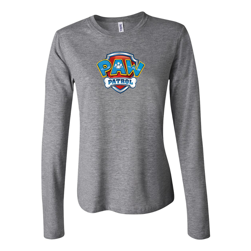 Women’s Paw Patrol  BELLA CANVAS Jersey Long Sleeve Tee