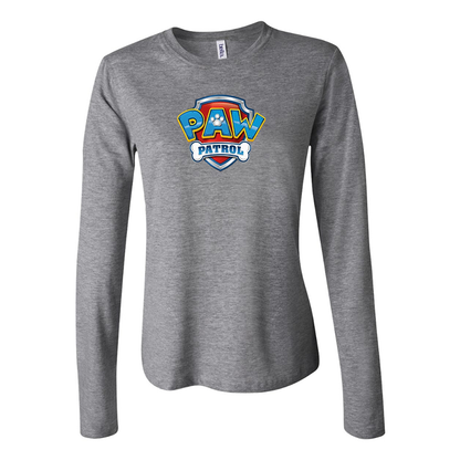 Women’s Paw Patrol  BELLA CANVAS Jersey Long Sleeve Tee