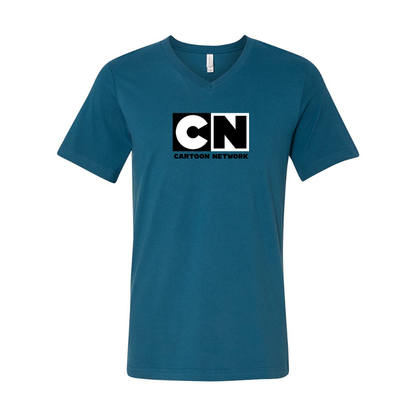 Cartoon Network BELLA  CANVAS  Jersey V-Neck Tee