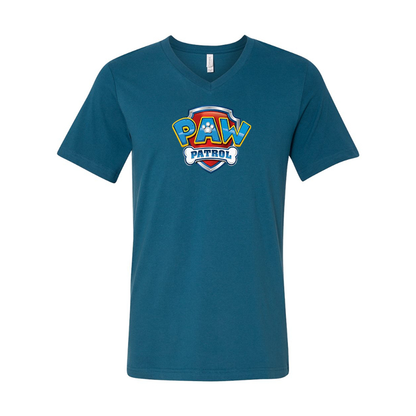 Paw Patrol BELLA  CANVAS  Jersey V-Neck Tee