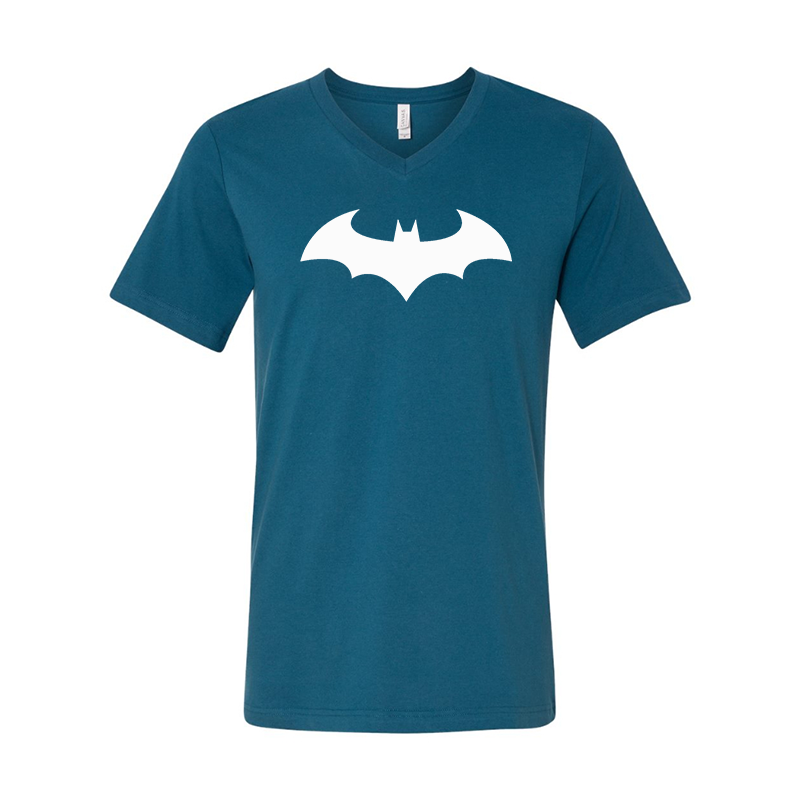 Batman BELLA  CANVAS  Jersey V-Neck Tee
