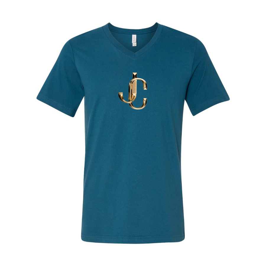 Jimmy Choo BELLA  CANVAS  Jersey V-Neck Tee