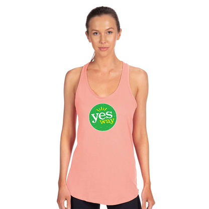 Women's Yes Way  Next Level Ideal Racerback Tank