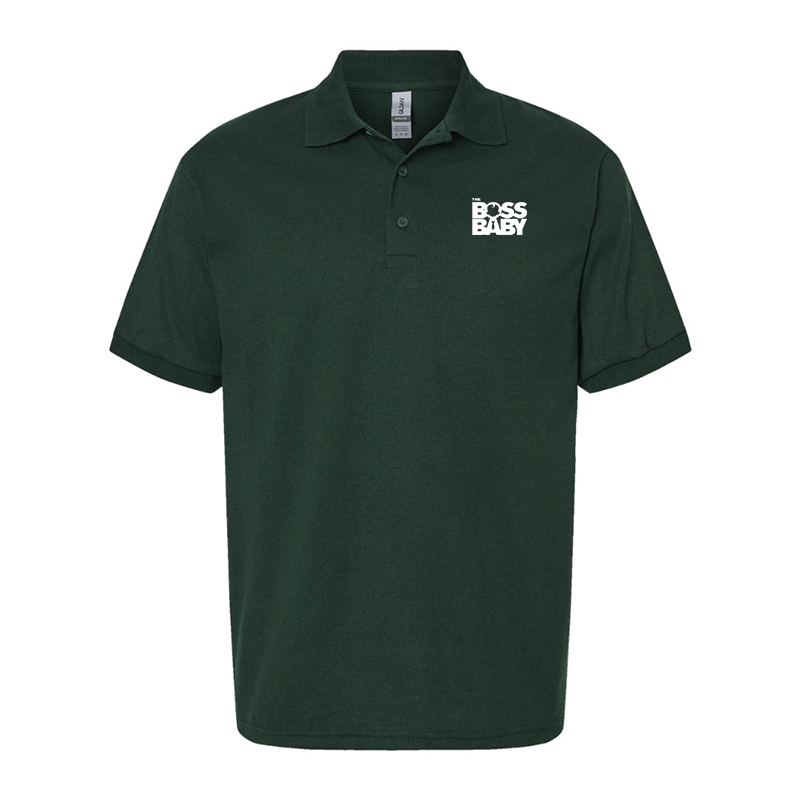 Men's Boss Baby Gildan Dry Blend Jersey Polo
