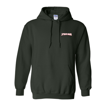 Men's Spider Man Gildan Heavy Blend Hooded Sweatshirt