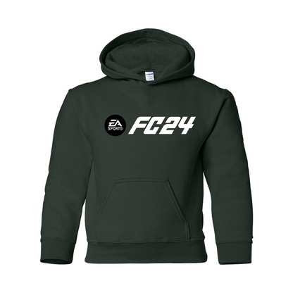 Youth's EA Sports FC 24  Gildan Heavy Blend Hooded Sweatshirt
