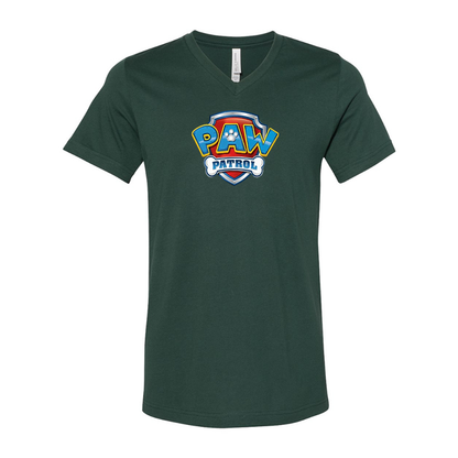 Paw Patrol BELLA  CANVAS  Jersey V-Neck Tee