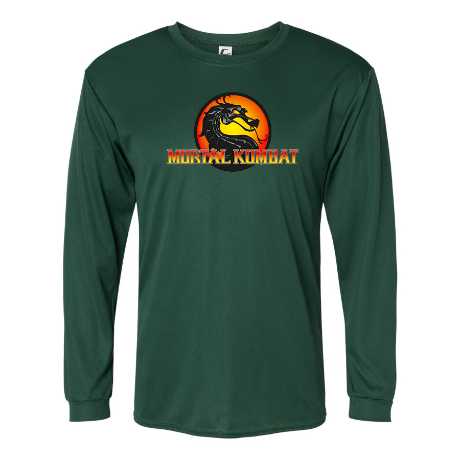 Men's Mortal Kombat Polyester Long Sleeve T-Shirt