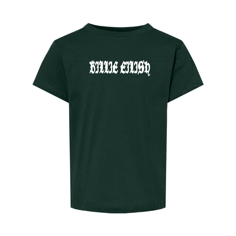 Billie Eilish BELLA  CANVAS Toddler Jersey Tee