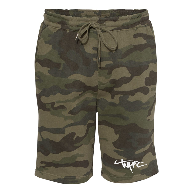 Men's Tupac Independent Trading Co Midweight Fleece Shorts