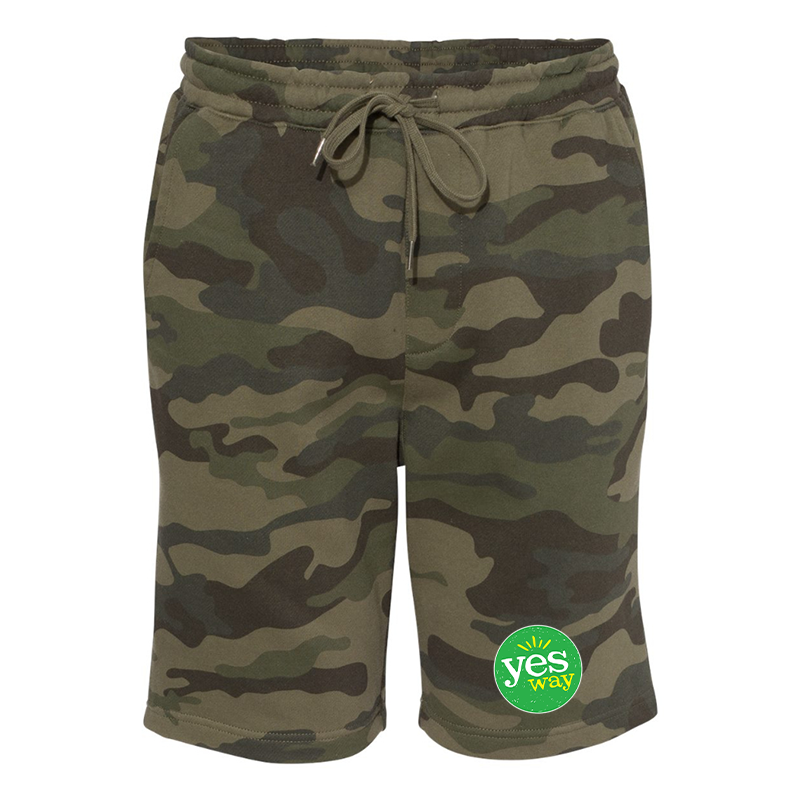 Men's Yes Way  Independent Trading Co Midweight Fleece Shorts