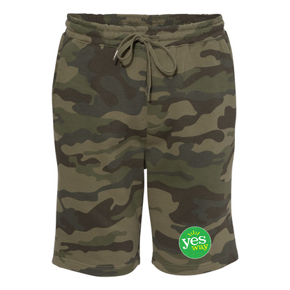 Men's Yes Way  Independent Trading Co Midweight Fleece Shorts