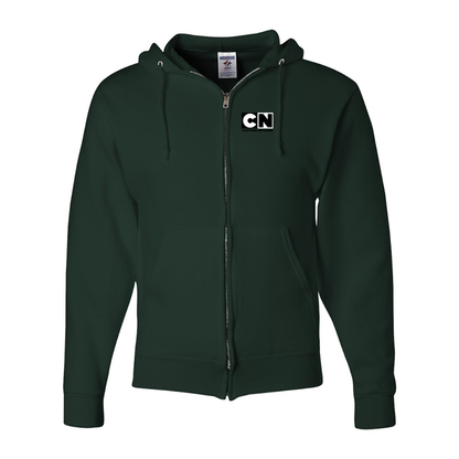 Men's Cartoon Network JERZEES NuBlend Full Zip Hooded Sweatshirt