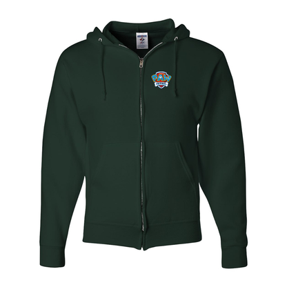 Men's Paw Patrol JERZEES NuBlend Full Zip Hooded Sweatshirt