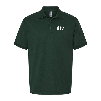 Men's Apple TV Gildan Dry Blend Jersey Polo