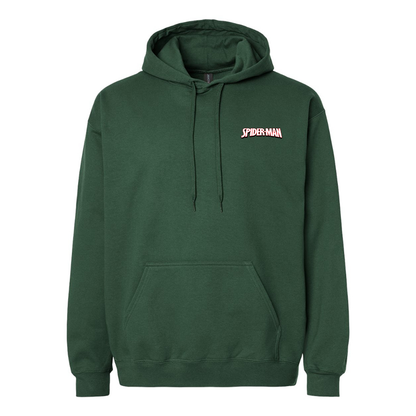 Men's Spider Man Gildan Softstyle Midweight Hooded Sweatshirt