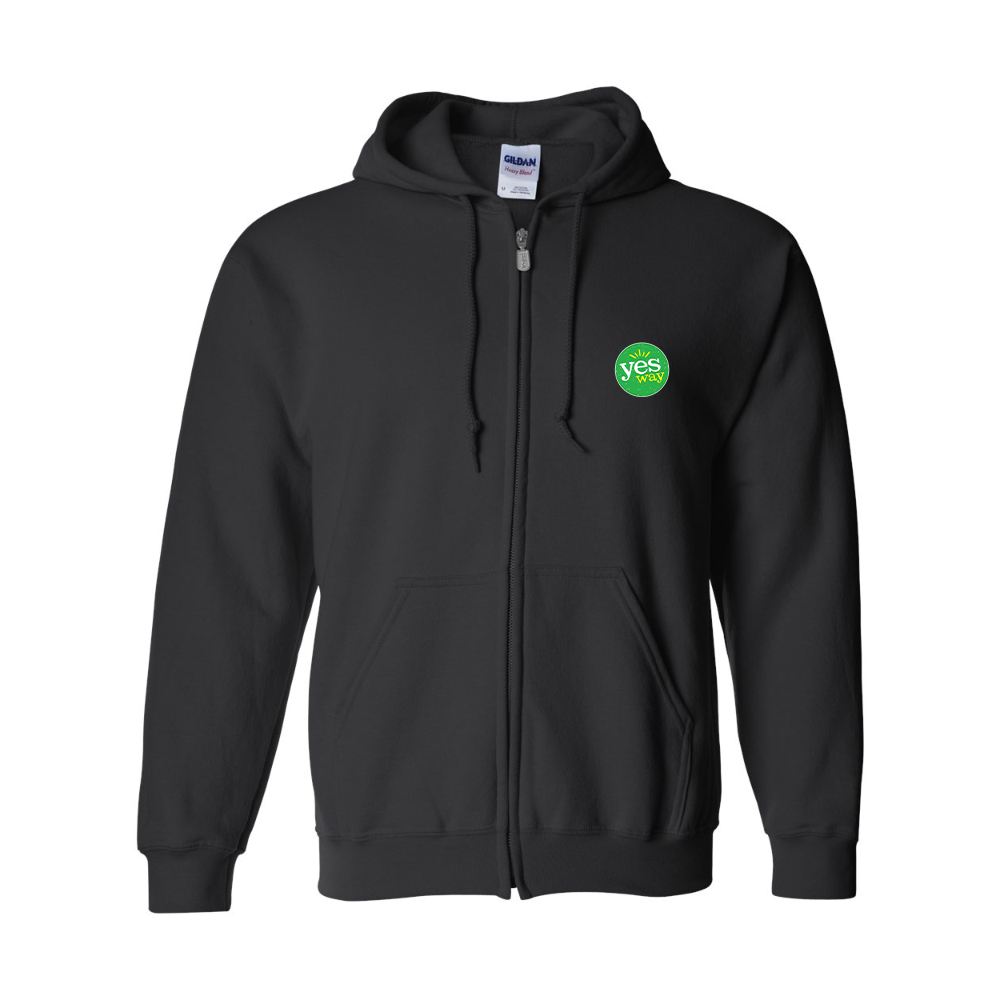 Men's Yes Way JERZEES NuBlend Full Zip Hooded Sweatshirt