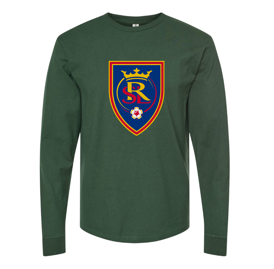 Men's Real Salt Lake Soccer Long sleeves T-Shirt