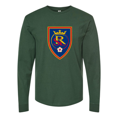 Men's Real Salt Lake Soccer Long sleeves T-Shirt