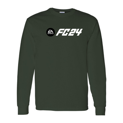 Men's EA Sports FC 24  Gildan Heavy Cotton Long Sleeve T-Shirt