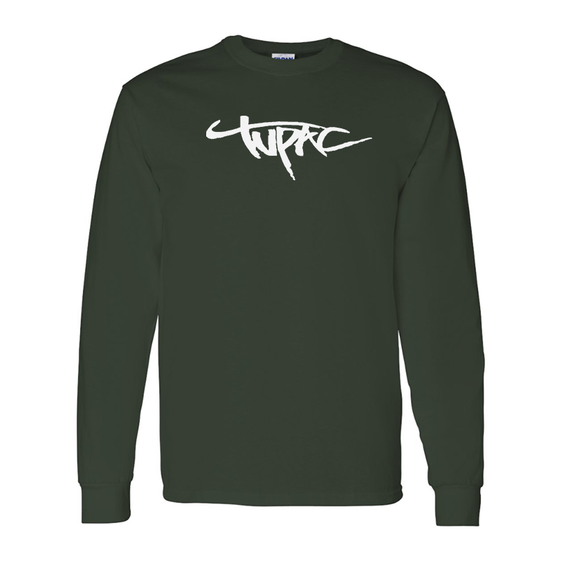 Men's Tupac Gildan Heavy Cotton Long Sleeve T-Shirt