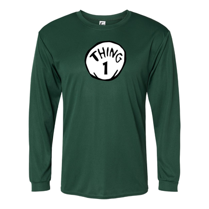 Dr. Suess Thing 1 Sport Performance Long Sleeve T-Shirt