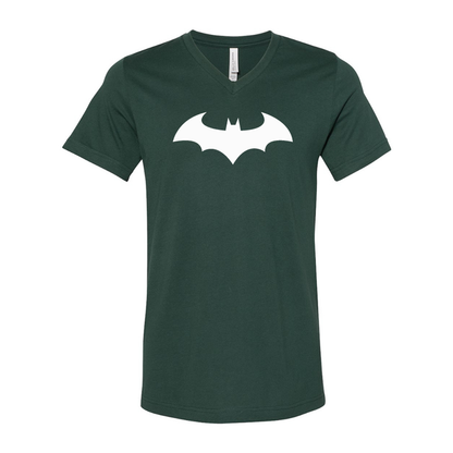 Batman BELLA  CANVAS  Jersey V-Neck Tee