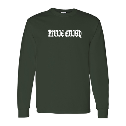 Men's Billie Eilish Gildan Heavy Cotton Long Sleeve T-Shirt